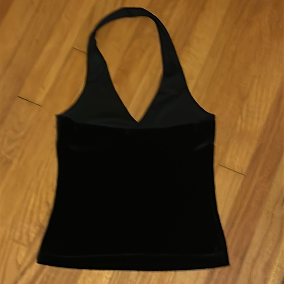 Express velvet-like halter top - Picture 2 of 3